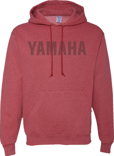 Distributor Yamaha Hoodie - Heather Red - Small - Lutzka's Garage