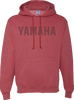 Distributor Yamaha Hoodie - Heather Red - Small - Lutzka's Garage