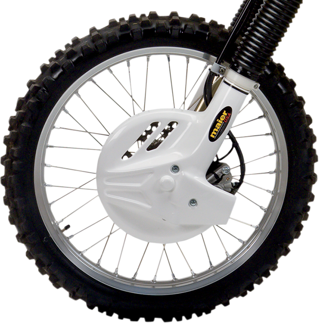 Fork/Disc Guard Kit - White - Lutzka's Garage