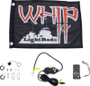 3 Light Rod Whip - Chase - Black - Lutzka's Garage