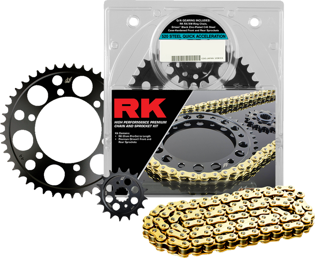 Chain Kit - Gold - Suzuki - SV 650 99-09 - Lutzka's Garage