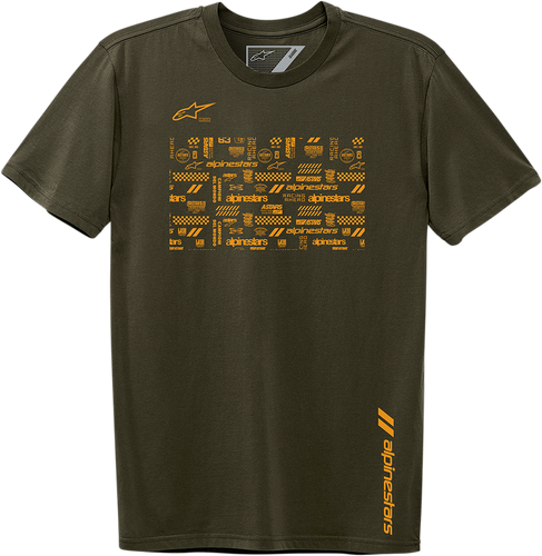 Chaotic T-Shirt - Military Green - Medium - Lutzka's Garage