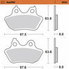 Brake Pads - Sintered Series