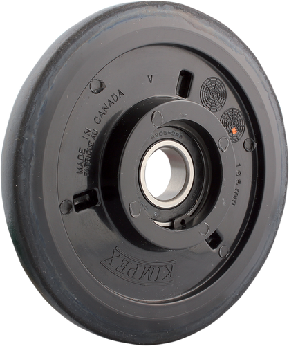 Idler Wheel with Bearing 6205-2RS - Black - Group 10 - 165 mm OD x 1