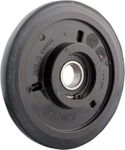 Idler Wheel with Bearing 6205-2RS - Black - Group 10 - 165 mm OD x 1" ID - Lutzka's Garage