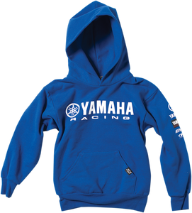 Youth Yamaha Racing Hoodie - Royal Blue - Small - Lutzka's Garage