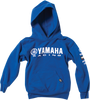 Youth Yamaha Racing Hoodie - Royal Blue - Small - Lutzka's Garage