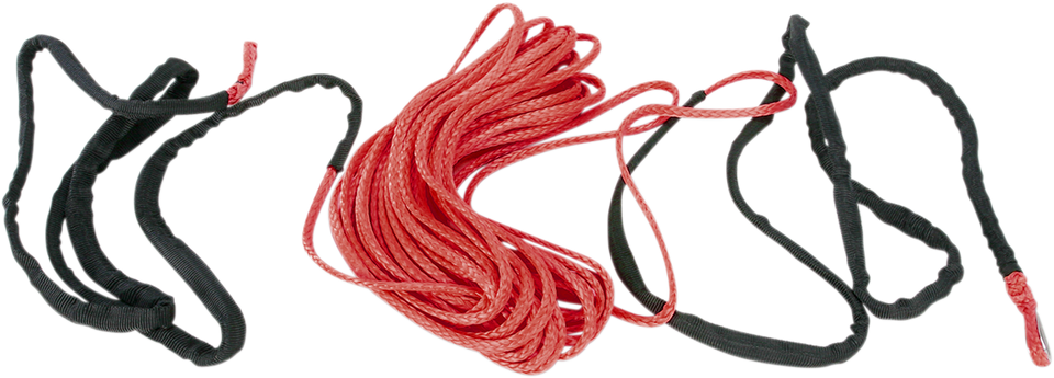 Winch Rope - Red - 3/16" x 50 - Lutzka's Garage