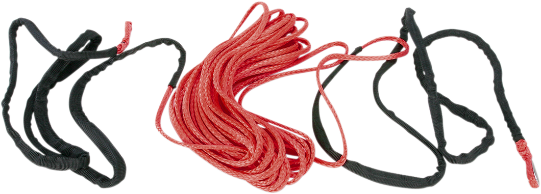 Winch Rope - Red - 3/16