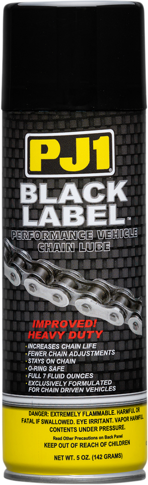 Black Label Chain Lube - 5 oz. net wt. - Aerosol