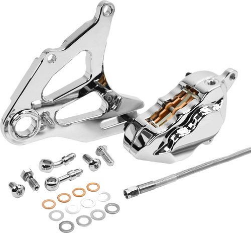 Rear Caliper - Chrome - Lutzka's Garage