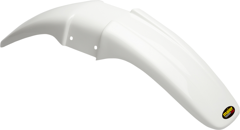 Replacement Front Fender - TW200 - White - Lutzka's Garage