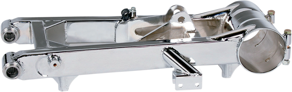 Rear Swingarm - Silver - Extends 4" - Lutzka's Garage