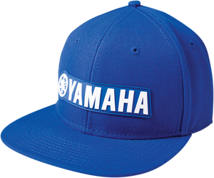 Yamaha Bold Snapback Hat - Royal Blue - Lutzka's Garage