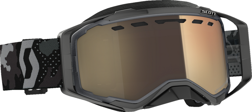 Prospect Snow Cross Goggle - Dark Gray/Black - Light Sensitive Bronze Chrome