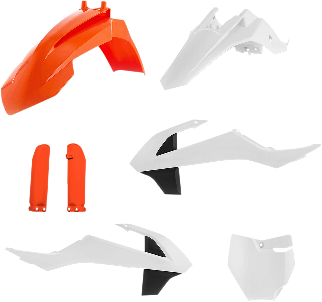 Full Replacement Body Kit - OEM 17 Orange/White/Black