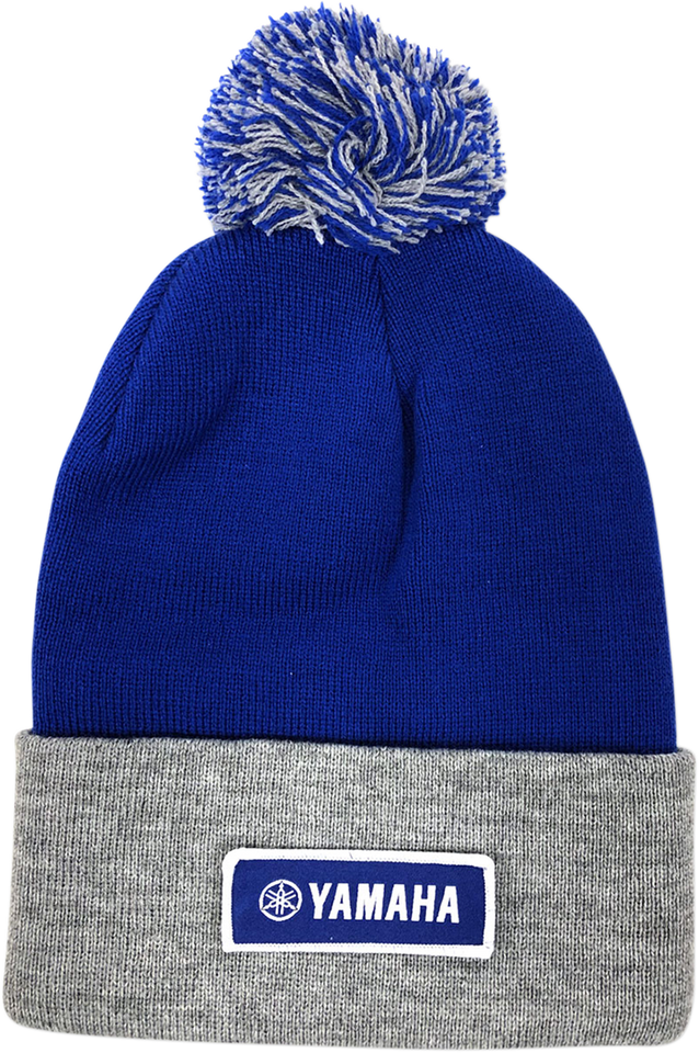 Yamaha Pom Beanie - Royal/Gray