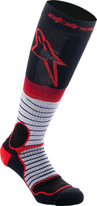 MX Pro Socks - Black/Red/Gray - Medium - Lutzka's Garage