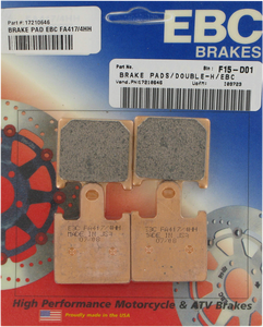 HH Brake Pads - FA417/4HH