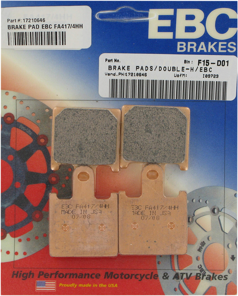 HH Brake Pads - FA417/4HH