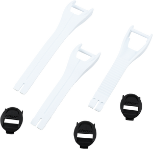 Blitz XP MX Boot Straps - Youth - White - Size 1-7 - Lutzka's Garage