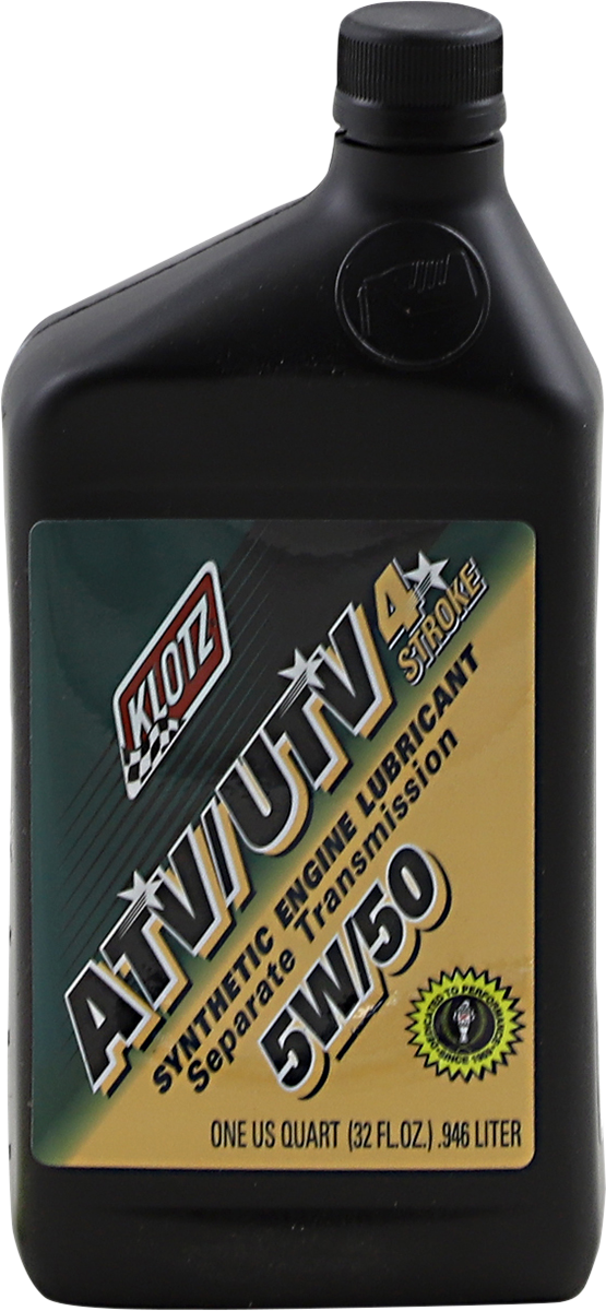 ATV Synthetic 4T Engine Oil - 5W-50 - 1 U.S. quart