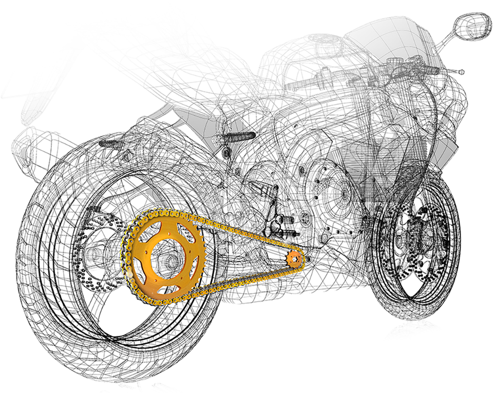 Chain and Sprocket Kit - Suzuki - GSXR600 - 01-03