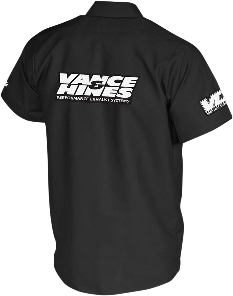 Vance & Hines Shop Shirt - Black - 3XL - Lutzka's Garage