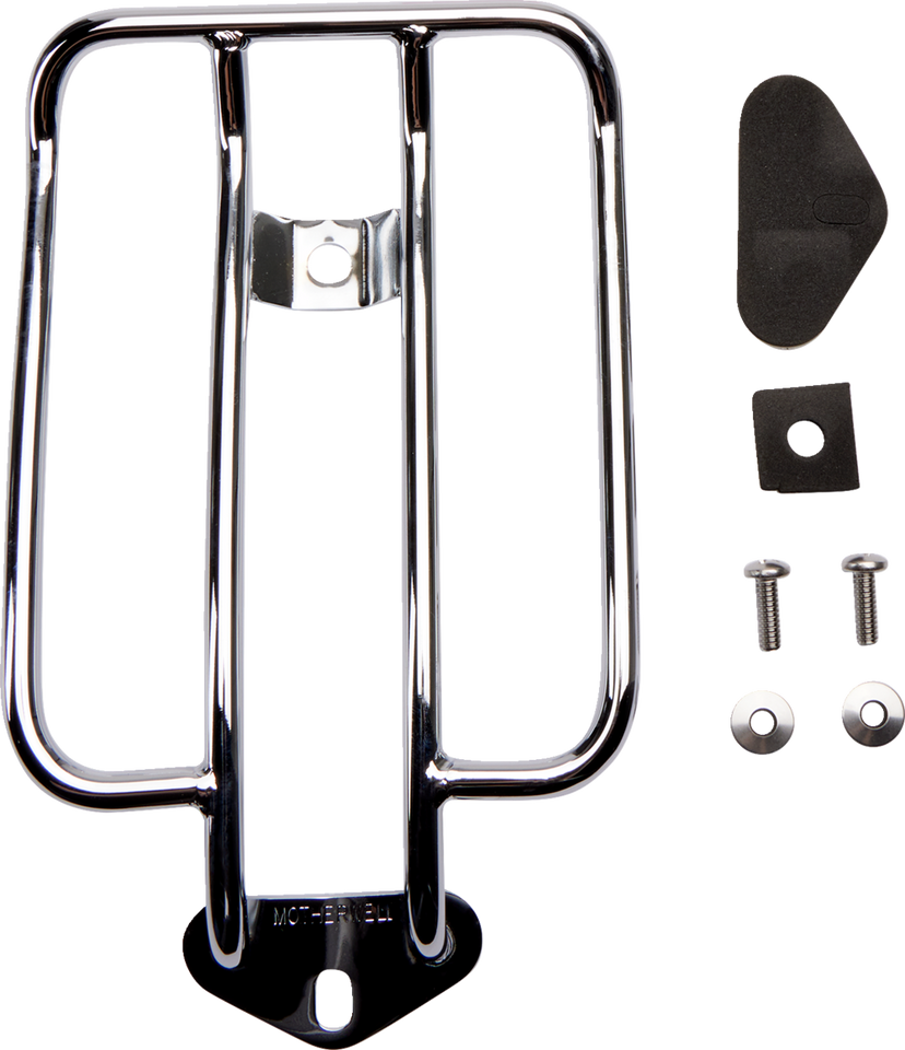 Luggage Rack - Chrome - XL - Lutzka's Garage