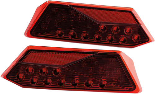 Taillights - LED - RZR1000 - Red - Lutzka's Garage