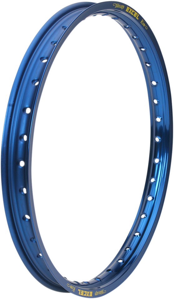 Rim - Takasago - Front - 36 Hole - Blue - 21x1.6 - Lutzka's Garage