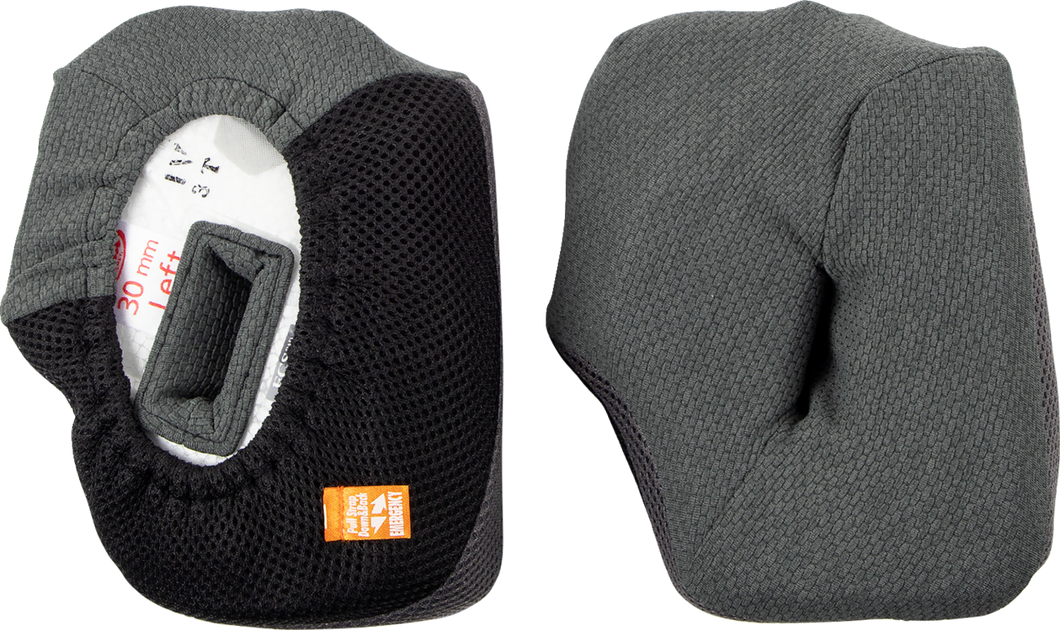 VX-Pro4 Cheek Pads - Gray - 30 mm - Lutzka's Garage