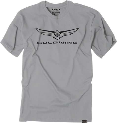 Goldwing Icon T-Shirt - Gray - Medium - Lutzka's Garage