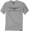 Goldwing Icon T-Shirt - Gray - Medium - Lutzka's Garage