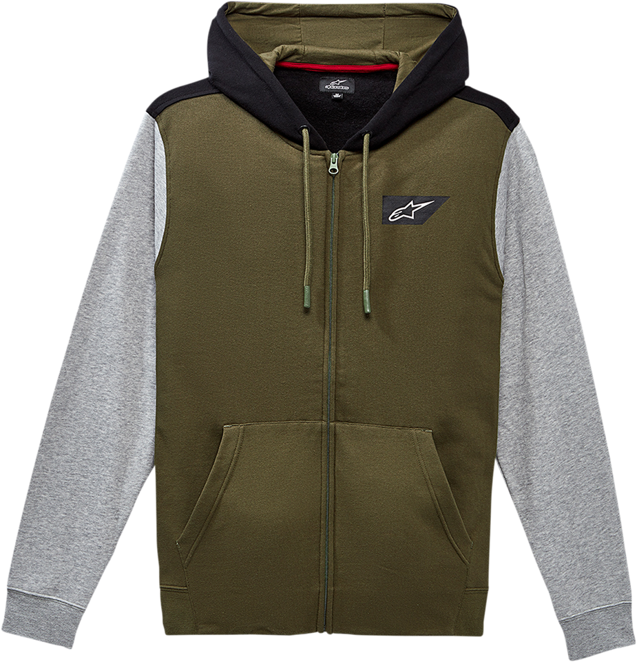 Spanner Hoodie - Military - Medium - Lutzka's Garage