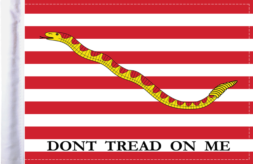 Navy Jack Flag - 6" x 9"