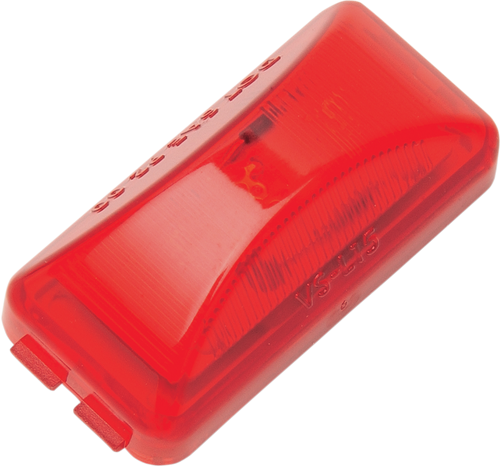 Rectangle LED Light - Red - Lutzka's Garage