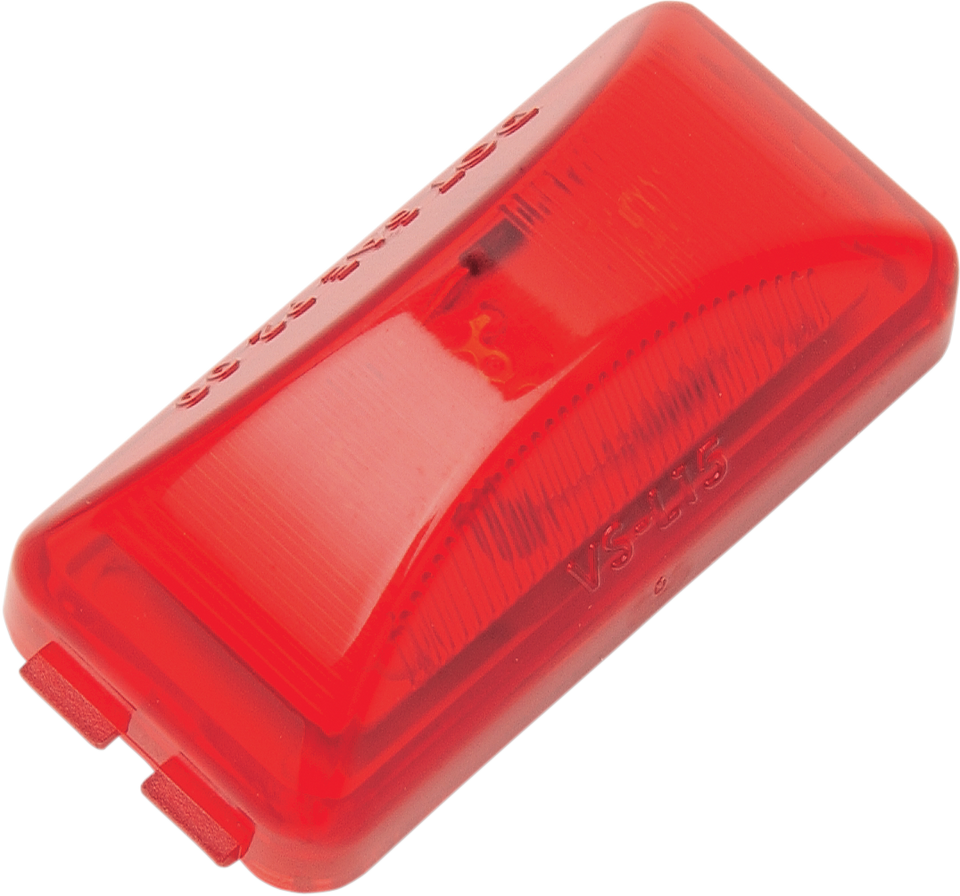 Rectangle LED Light - Red - Lutzka's Garage