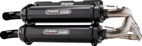 Dual Exhaust - Cerakote Black