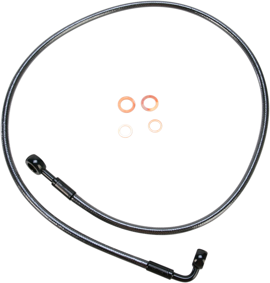 Brake Line - 180/90° - 52" - Black Pearl