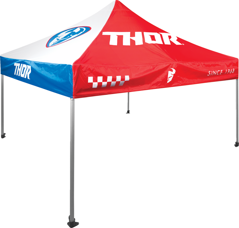 Replacement 10x10 Canopy Top - Red/White/Blue - Lutzka's Garage