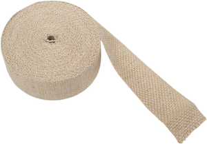 Fiberglass Exhaust Wrap - Tan - 2" x 25 - Lutzka's Garage