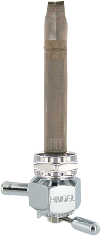 Hex Fuel Valve - Chrome - 22 mm - Lutzka's Garage