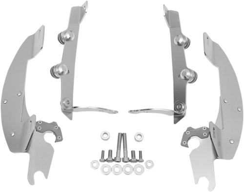 Batwing Trigger Lock Mounting Kit - Aero - Polished