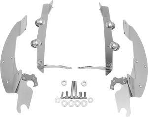 Batwing Trigger Lock Mounting Kit - Aero - Polished