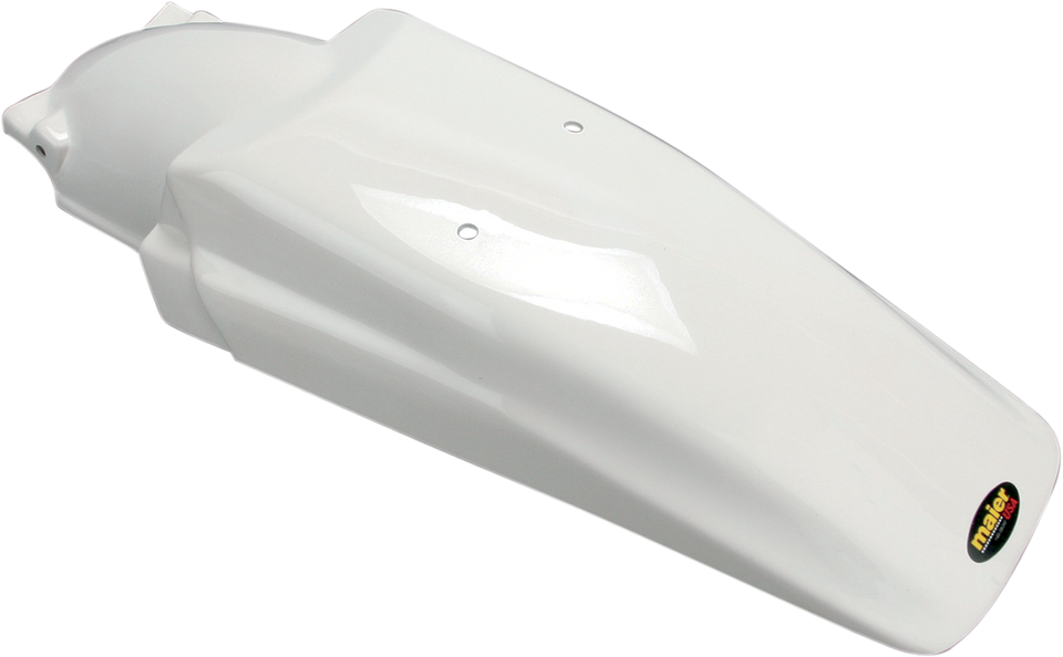 MX Style Rear Fender - White - Lutzka's Garage