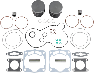 Piston Kit with Gaskets - 81.00 mm - Fuji Engine Type - Polaris