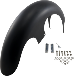 Talon Front Fender - 26" Wheel - With Satin Adapters - Touring Models