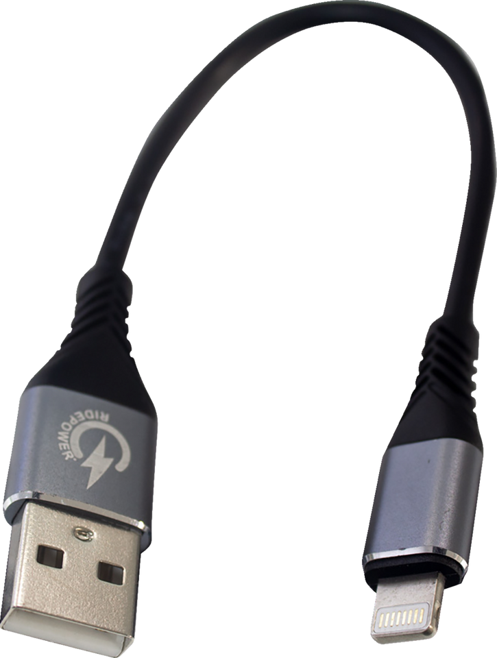 USB to Lightning Cable - Charger - Single-End - 7-1/2"