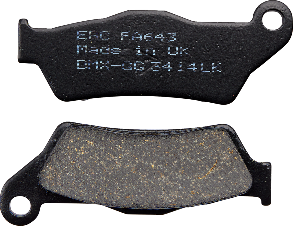 Organic Brake Pads - FA643